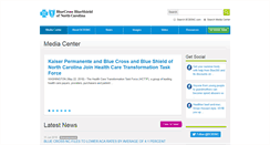 Desktop Screenshot of mediacenter.bcbsnc.com